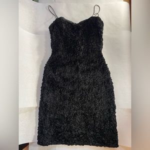 David Meister black cocktail dress